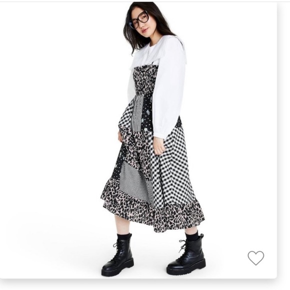 Sandy Liang x Target Patchwork Sleeveless Dress M - Picture 6 of 6